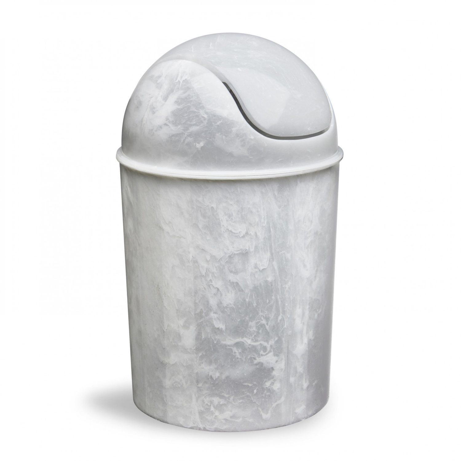 Poubelle Umbra Venti 72 L – Gris Nickel – Plastique PP – Couvercle Basculant – Neuve