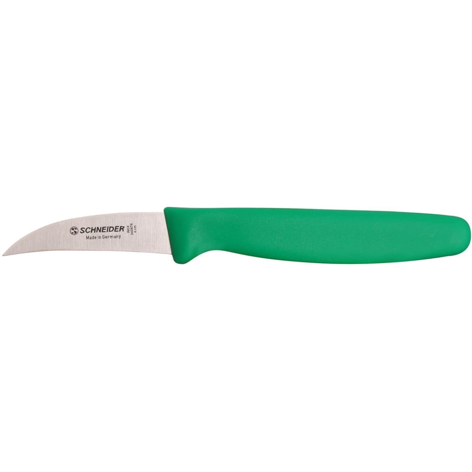 Couteau de boucher Fischer lame 20cm manche PP rouge