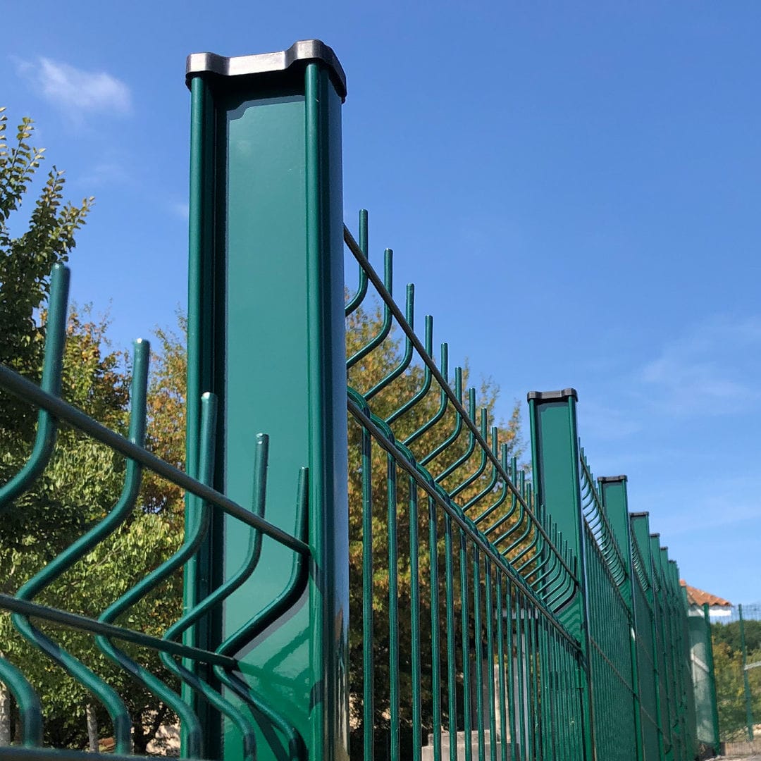 Poteau pour clôture industriel H ALU CLIPS 155 Quaglia Diffusion