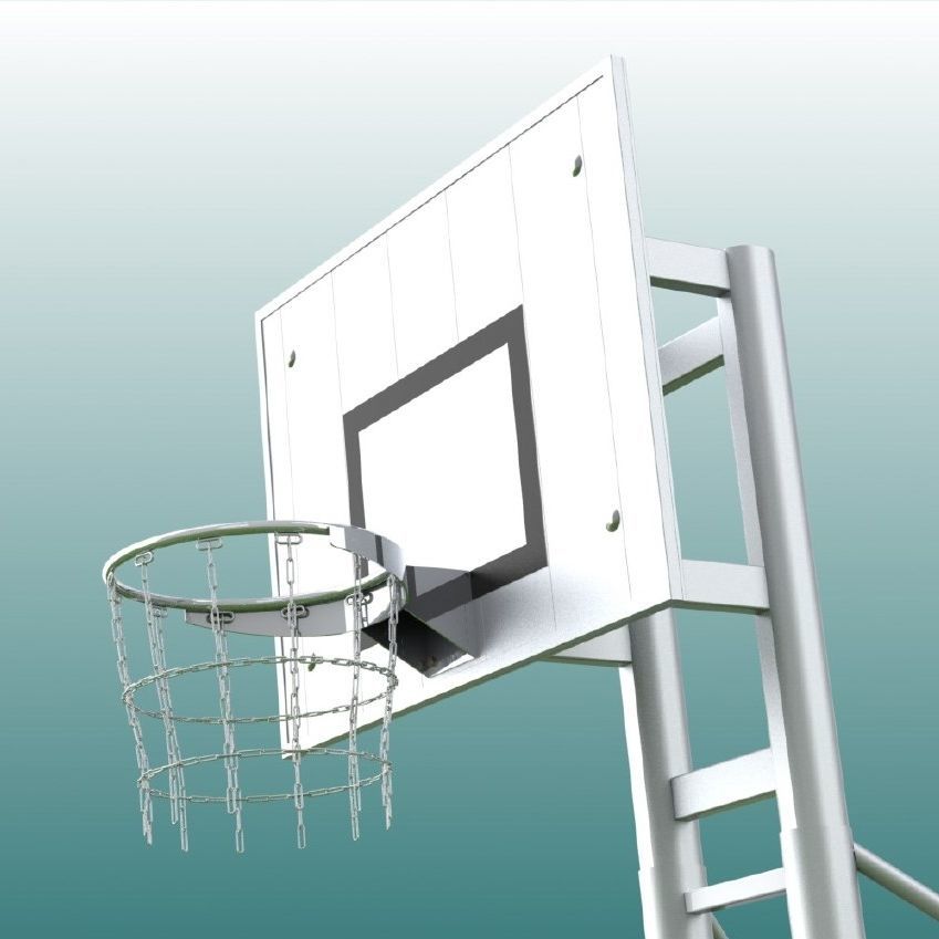 Filet de basket en métal 37002 artec Sportsgeräte GmbH argenté / 6 mm / de loisir