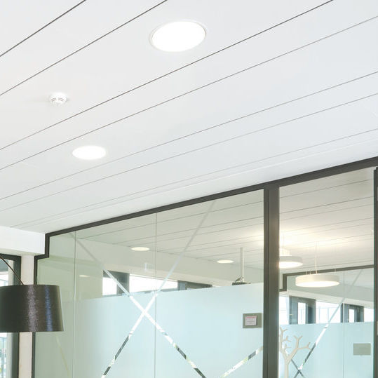 Fauxplafond en fibre minérale AMF THERMATEX Alpha HD 35mm Knauf Ceiling Solutions en