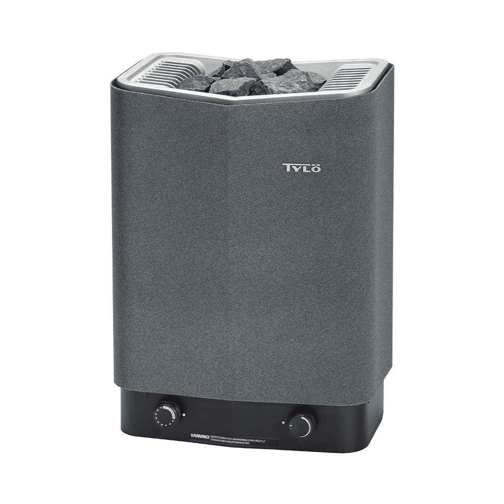 Poêle Électrique Sauna BC 6000 – 6 KW Inox, Contrôle Intégré, Pour Sauna 6-9 M³