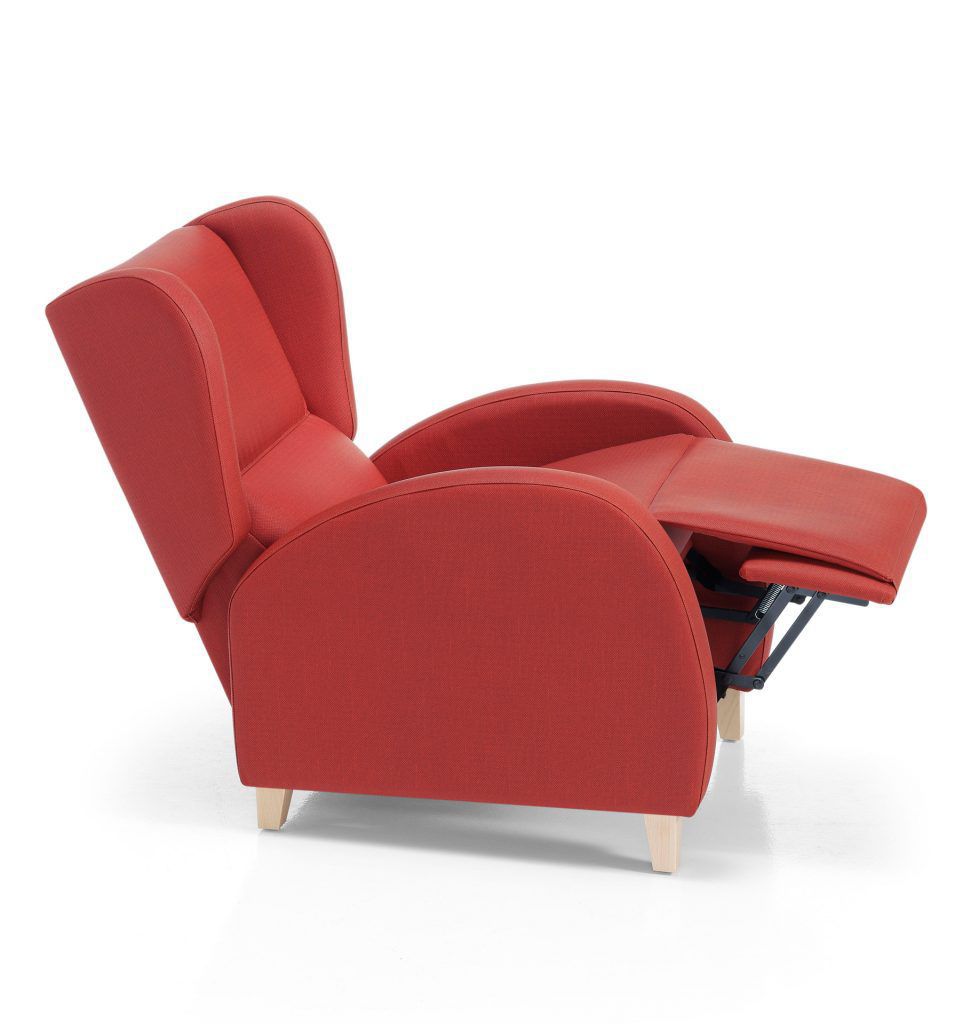 Fauteuil relax traditionnel NEW CLOE Seniorcare en tissu / en