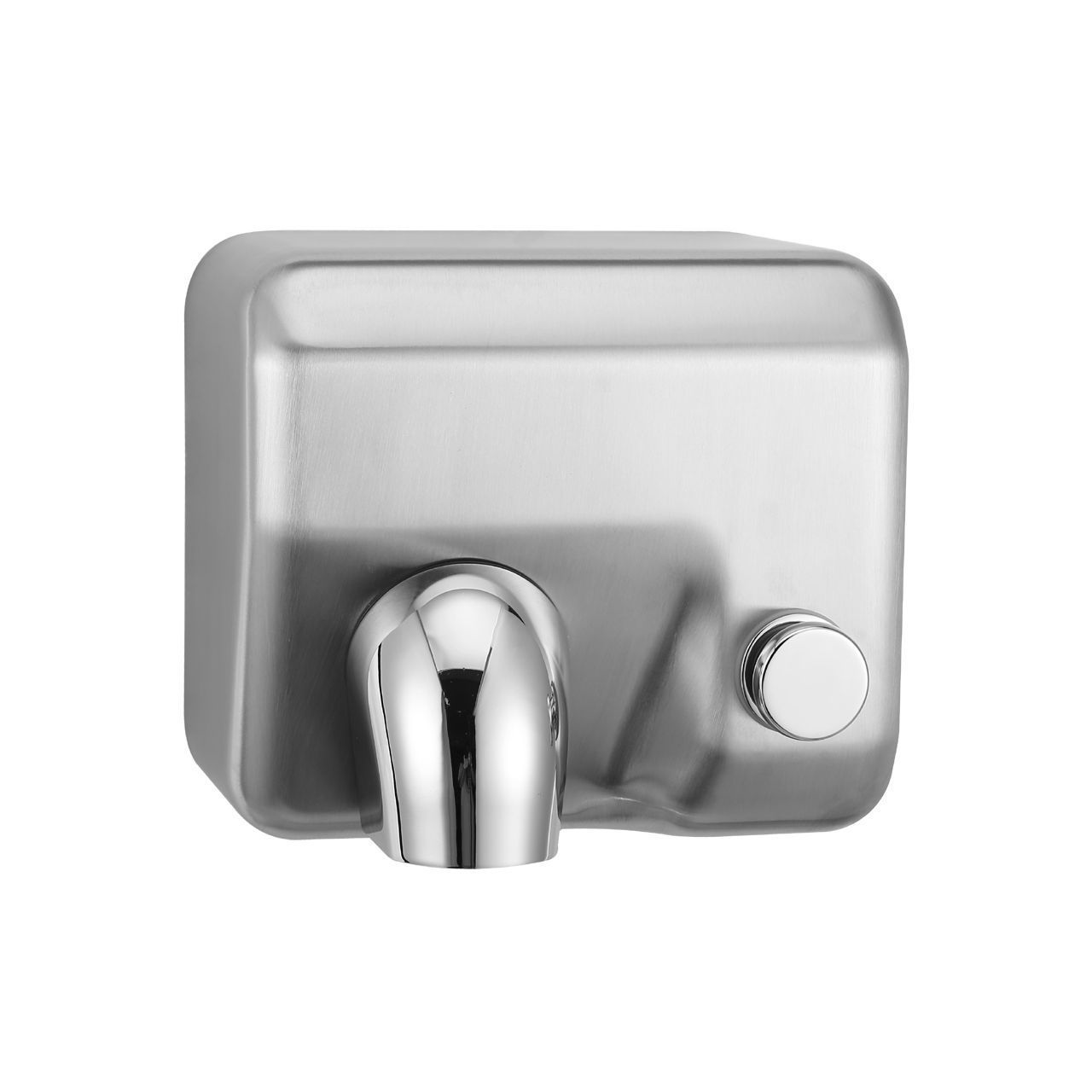 Bouton Poussoir WC Chromé Double Débit - Ressort Inox 304, Installation Sans Outil, économique En Eau