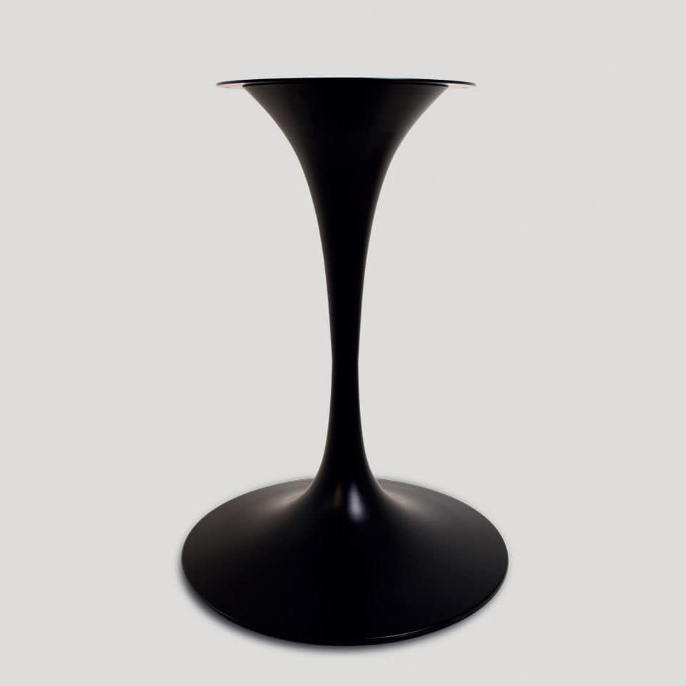 Dublino Premium - Pied De Table En Métal Noir - PJ6092 - Base De