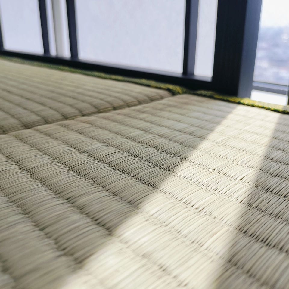 Tapis Tatami Igusa Traditionnel Japonais Sur Mesure, Épais De 3.0cm/3.5