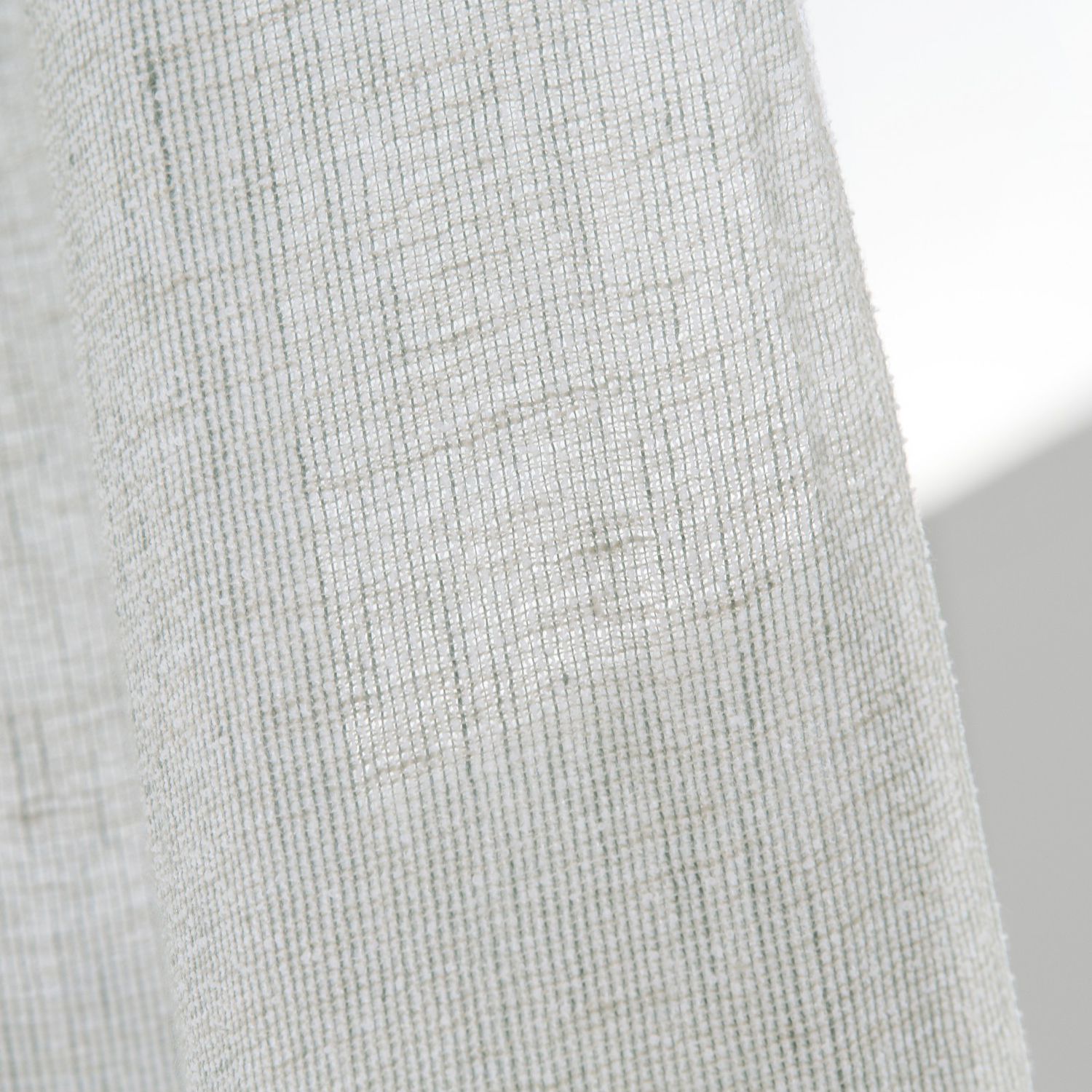 Tissu pour rideaux BOUCLIN KVADRAT uni / en coton / en lin