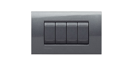 Interrupteur axial ou va et vient 1P 16A compatible Bticino Livinglight couleur tech