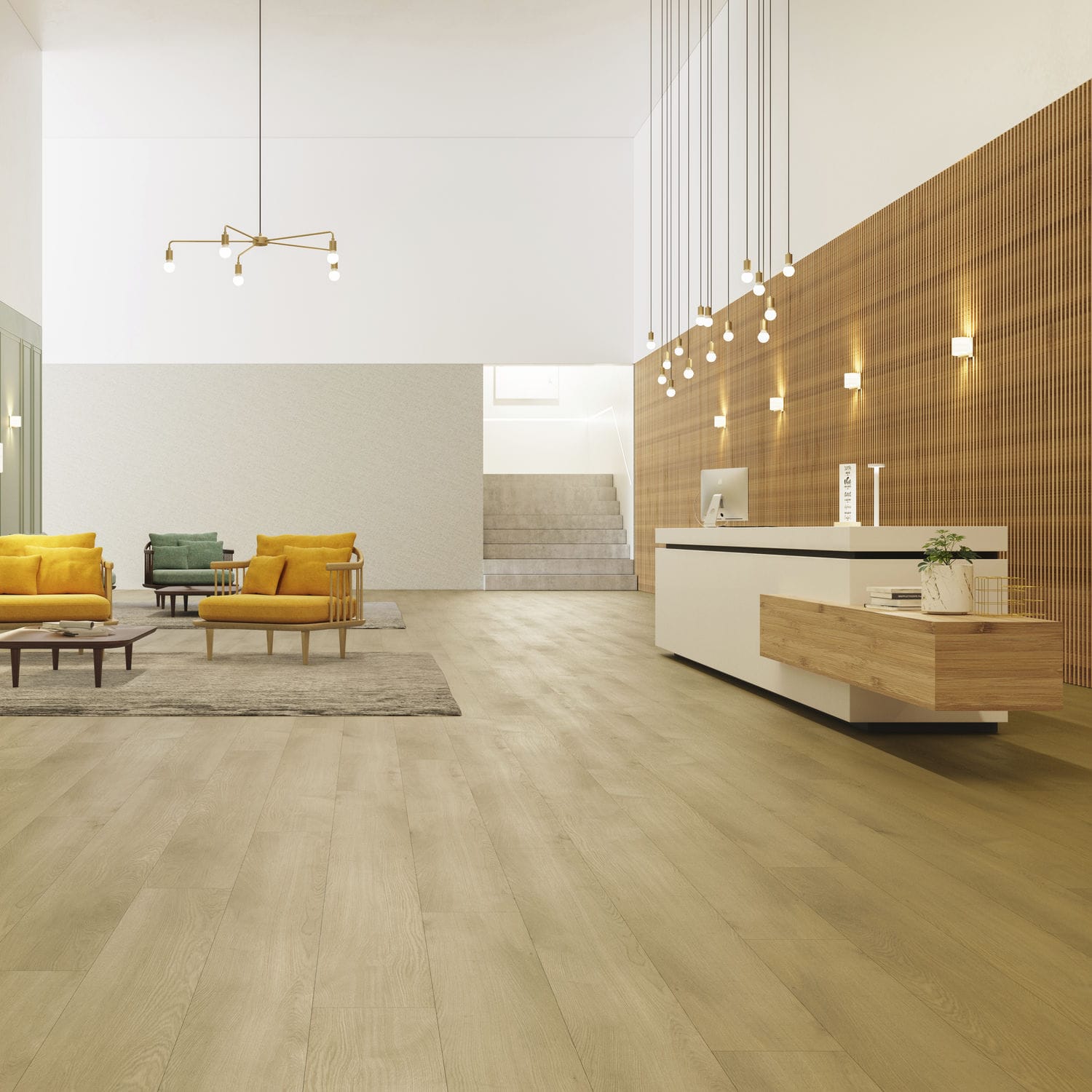 Parquet contrecollé S180642 FAUS International Flooring huilé / à