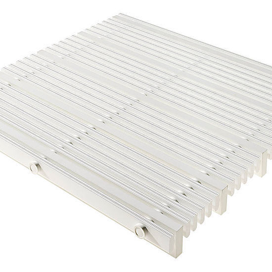 Grille De Débordement Piscine - Caillebotis Antidérapant Pour Gouttière, Caniveau Extérieur, Trop-Plein Et Évacuation D'Eau - Robuste Et Sur-Mesure