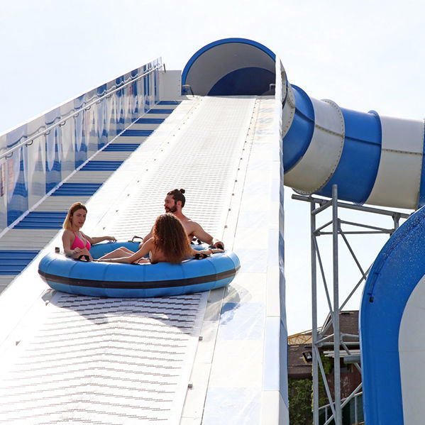 Toboggan droit M280 TECNOPISCINE INTERNATIONAL tournant / pour