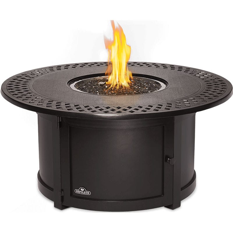 Brasero de jardin à gaz KENSINGTON PATIOFLAME® Napoleon Gourmet Grills en inox / contemporain