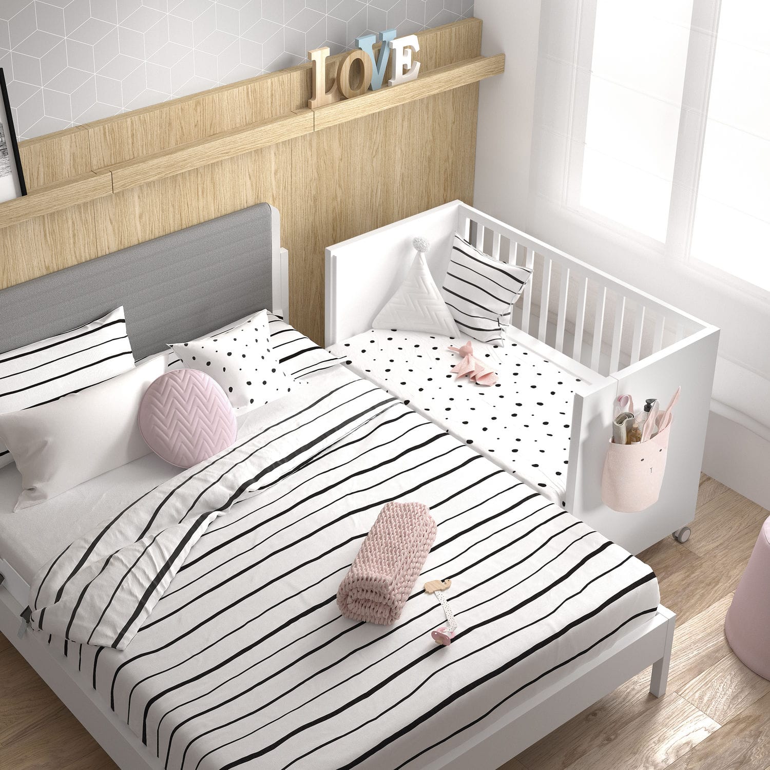 Lit pour bébé simple LUXOR ROS 1 S.A. contemporain