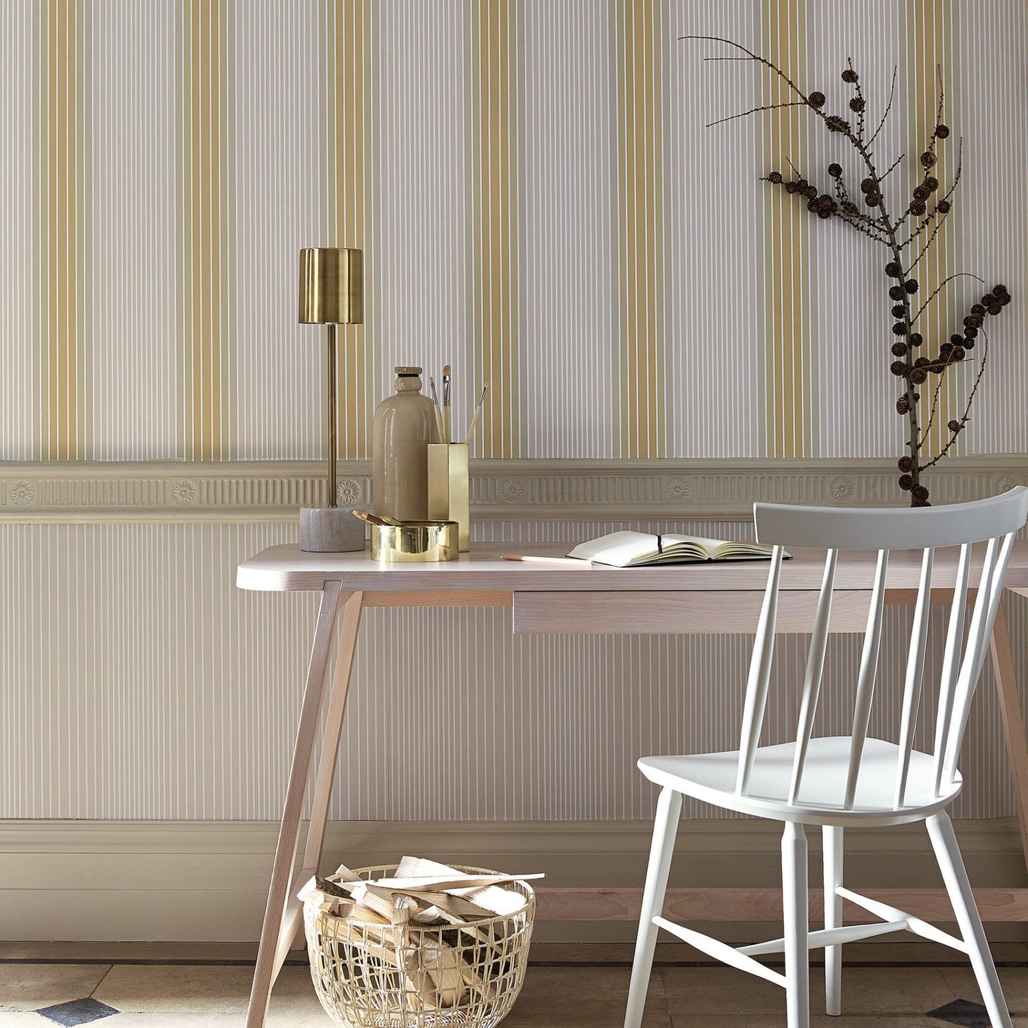 Téléchargement gratuit Images Papier Peint Classique A Rayures Ombre C 1956 The Little Greene actualisé salutations