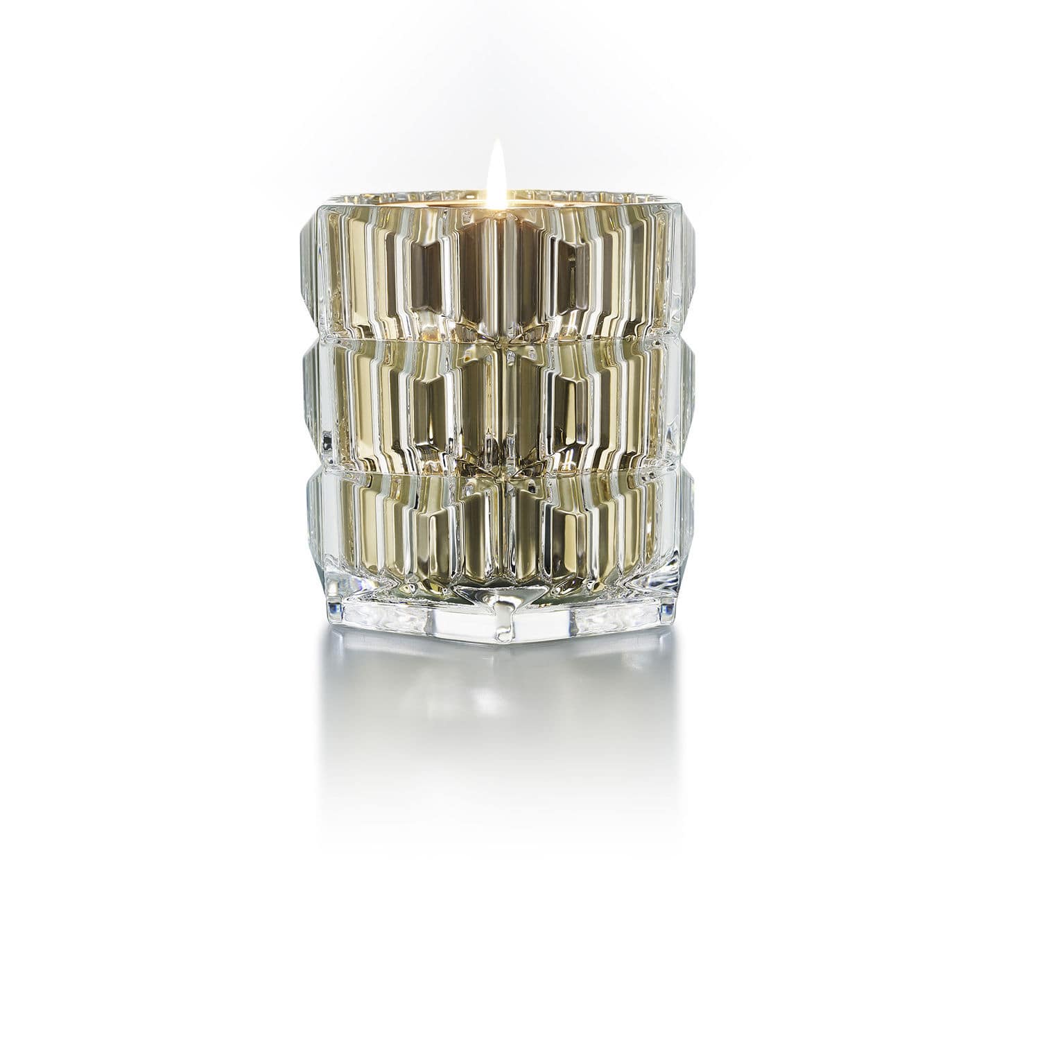 Grand Bougeoir En Cristal Baccarat - Hauteur 33 Cm, état Excellent, Pièce D'exception