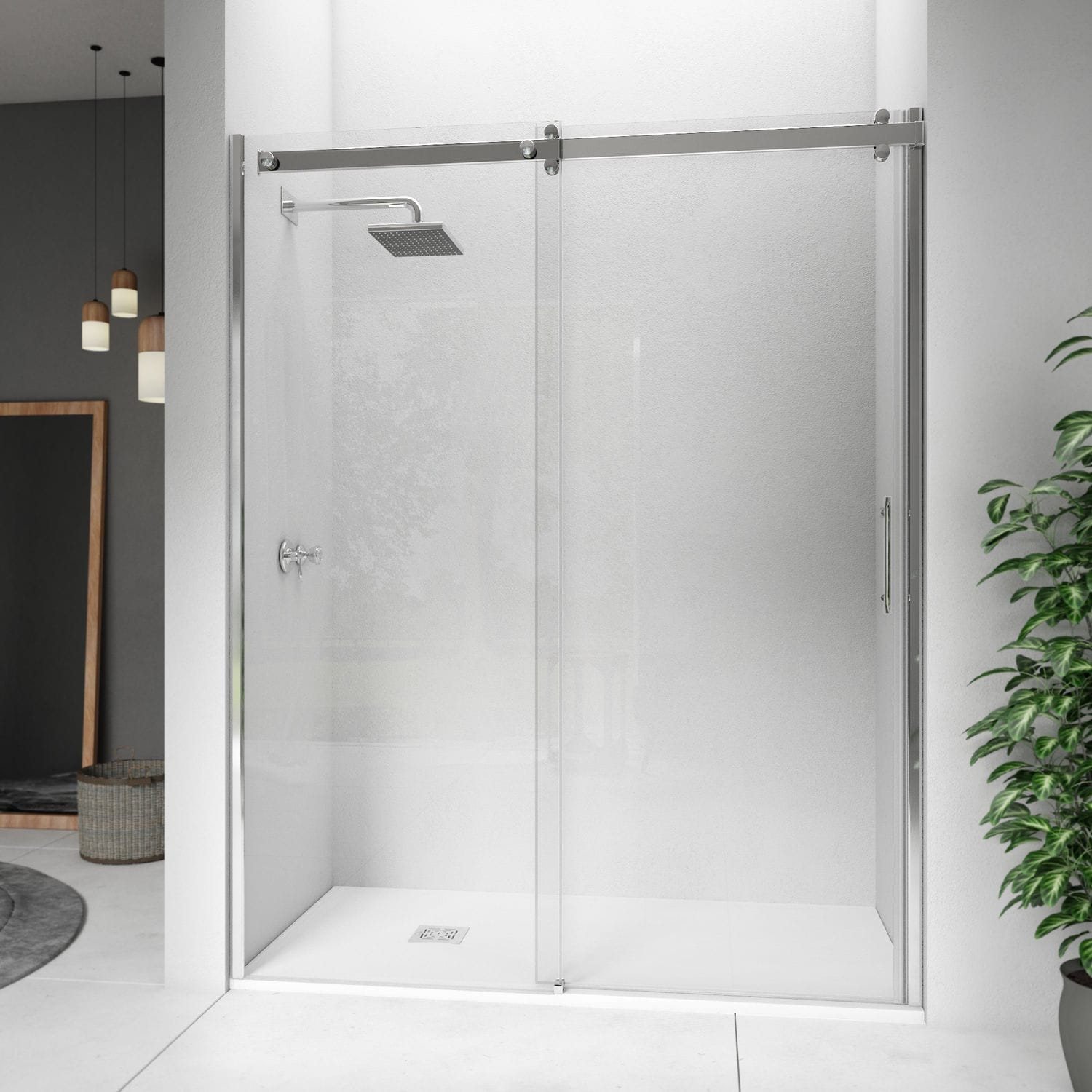 Paroi de douche coulissante ALASKA SMART Mundilite fixe