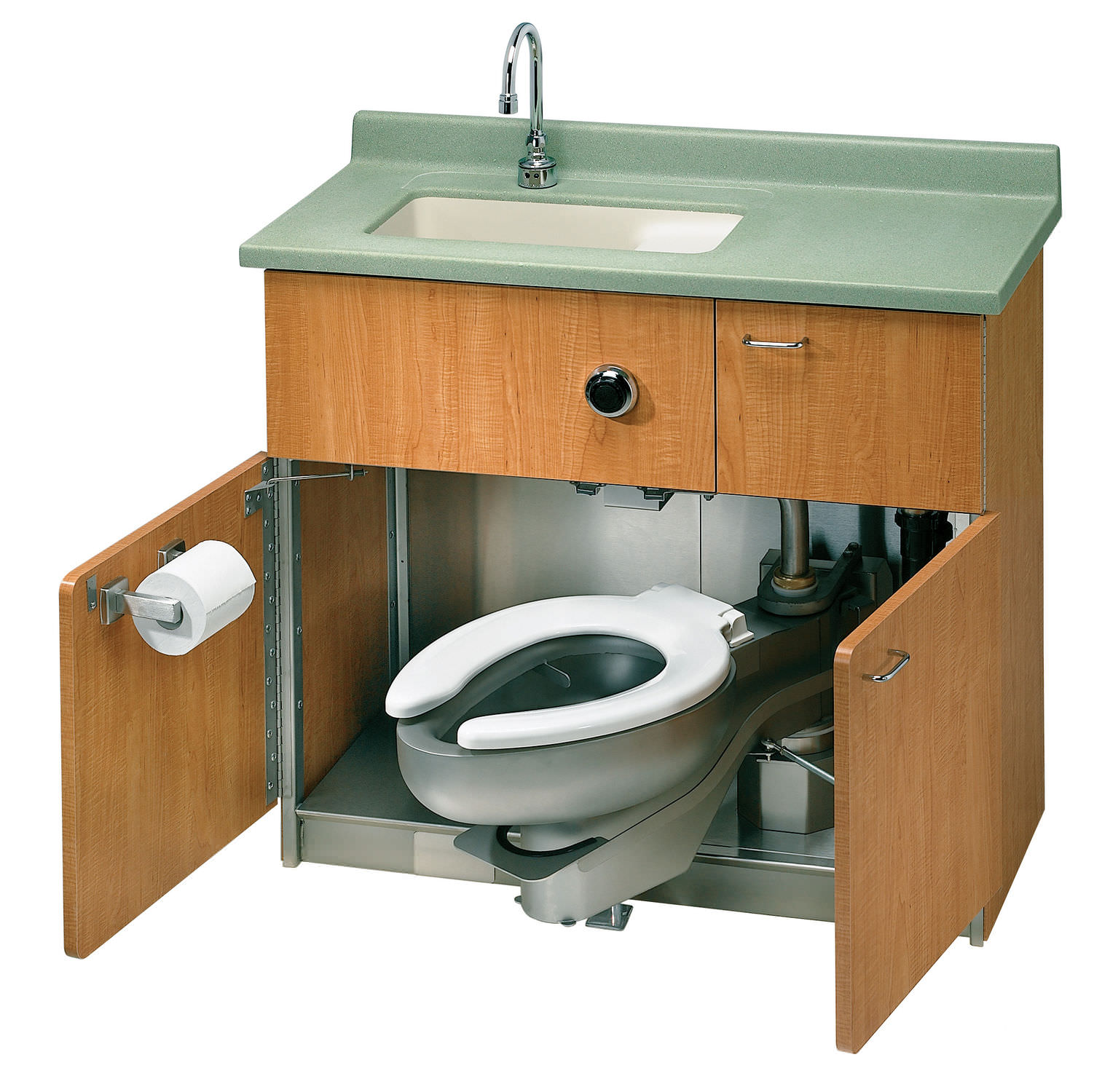 WC en inox LC700 Bradley pour sanitaire public