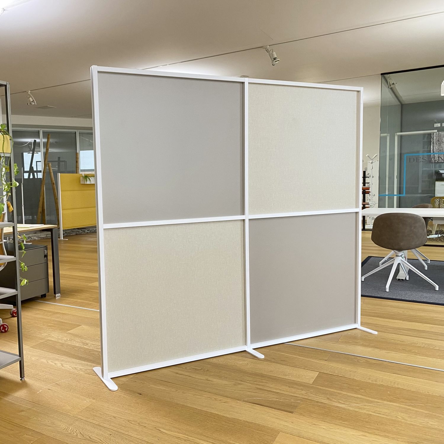 Séparateur De Bureau En Feutre - Panneau Brise-Vue Acoustique 40x30 Cm - Gris Clair - Pour Concentration Bureau Ou École - 7
