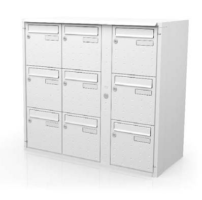 Litensh Verrou De Boîte Aux Lettres Clef Triangle De Compteur