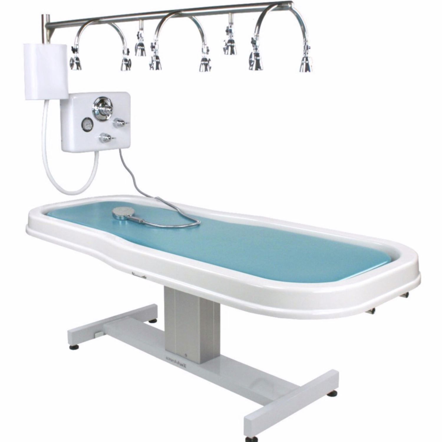 Douche Vichy en acier inoxydable NEPTUNE BATTERY Touch America