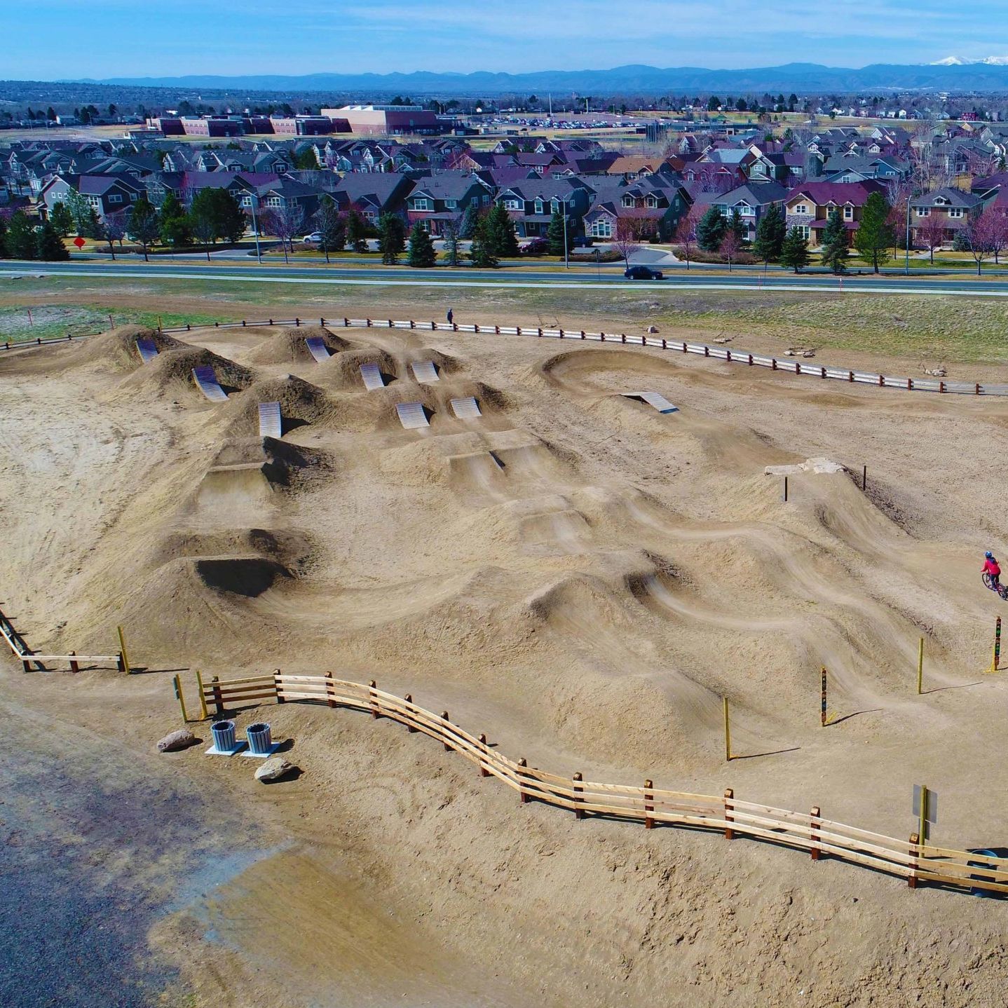 Skatepark en bois BROOMFIELD CO World Skate Parks pour bikeparks