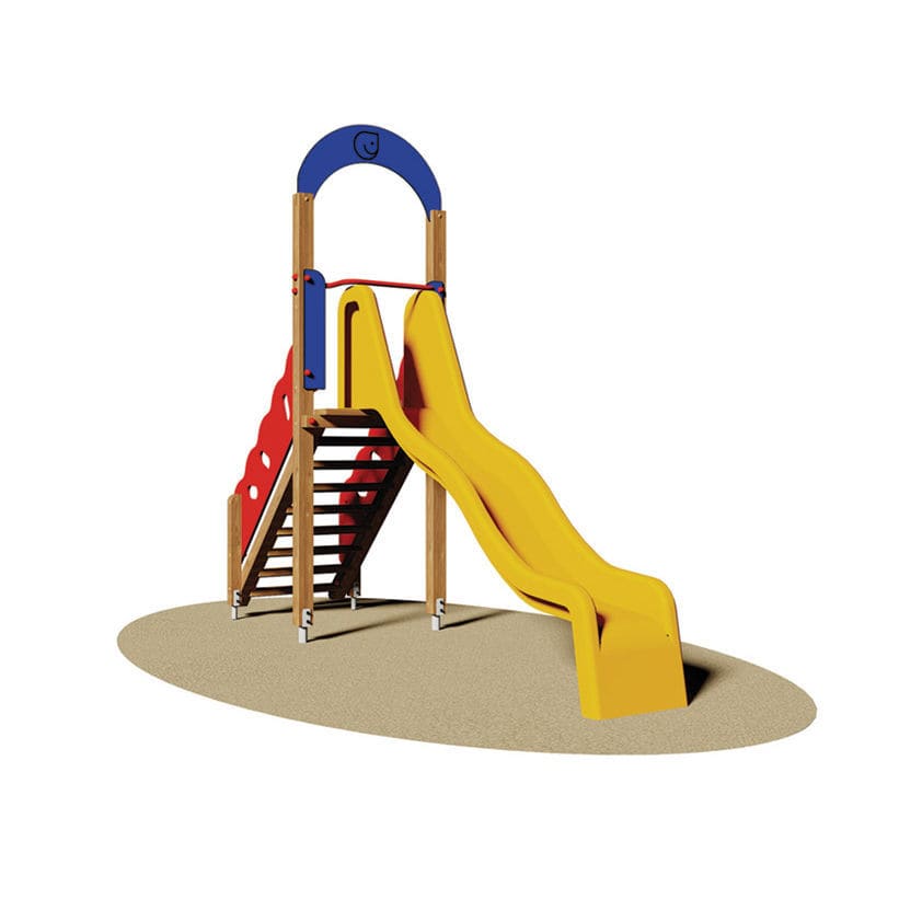 Toboggan droit MAREA Dimo Group Srl pour aire de jeux / en bois / en fibre de verre