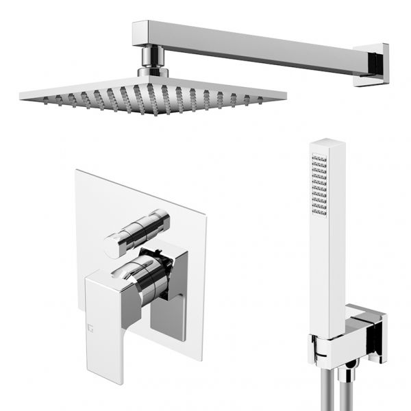 Set de douche encastrable au mur KTQ15/PD GATTONI