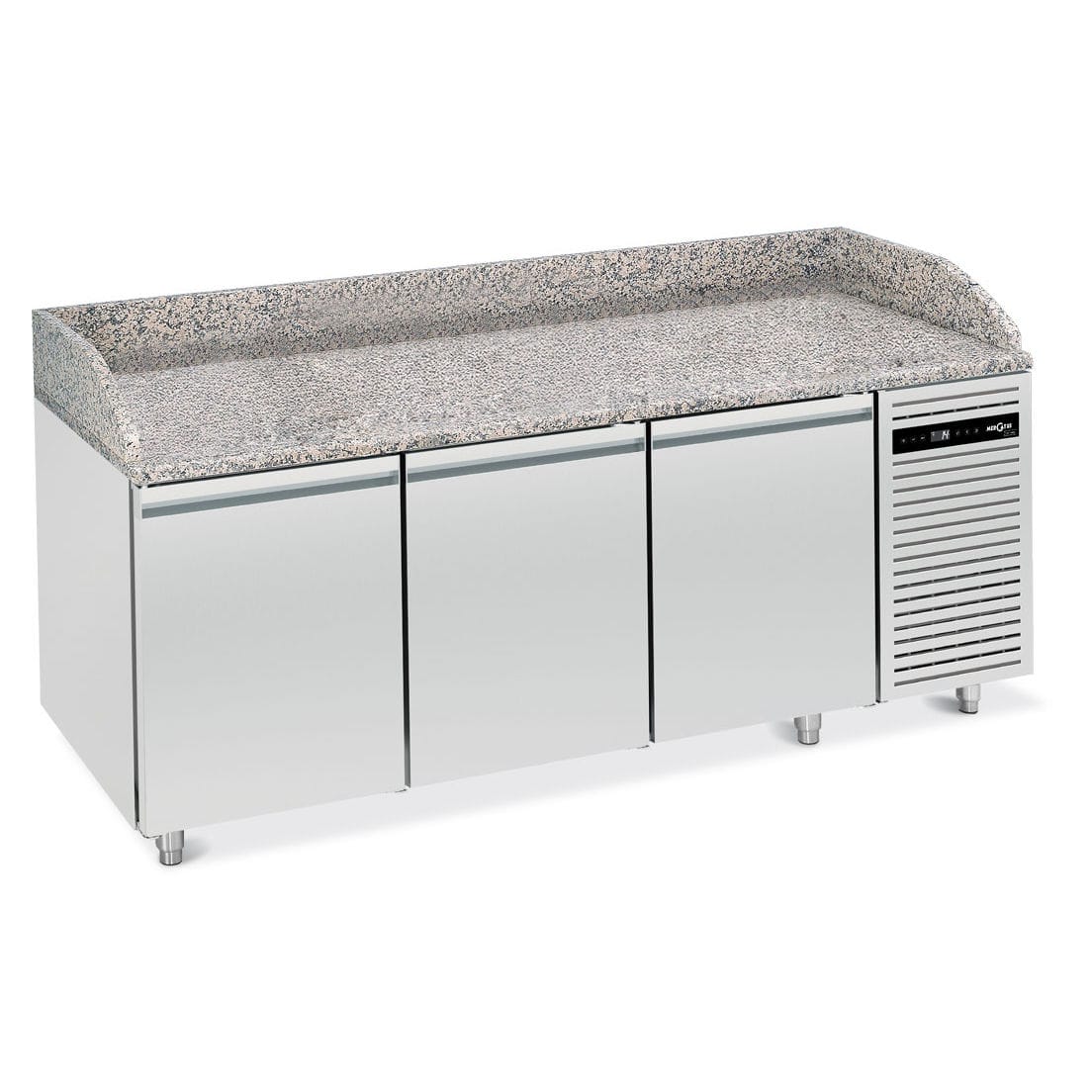 Table De Préparation Pizza Réfrigérée 3 Portes Série 800 - Combisteel