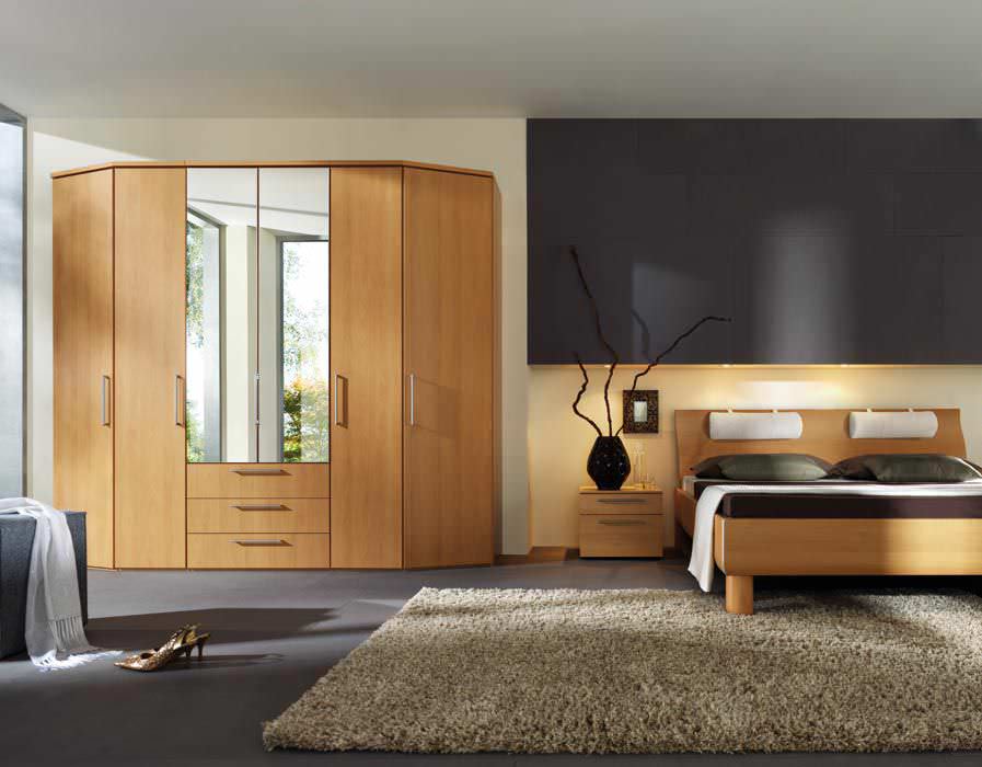 Armoire contemporaine HORIZONT 8000 Nolte en bois / à porte battante