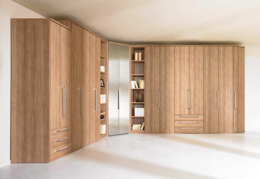 Armoire d'angle HORIZONT 7000 Nolte contemporaine / en bois / à