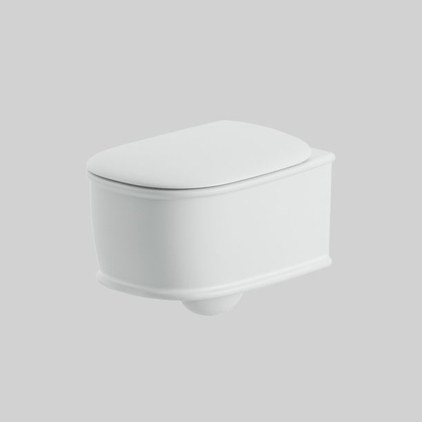 WC suspendu ATELIER ART CERAM en céramique / sans bride / résidentiel