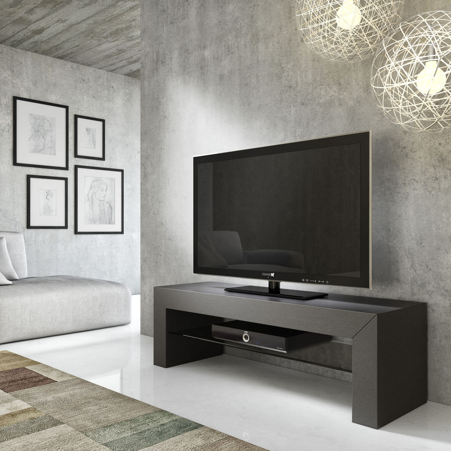 meuble tele contemporain