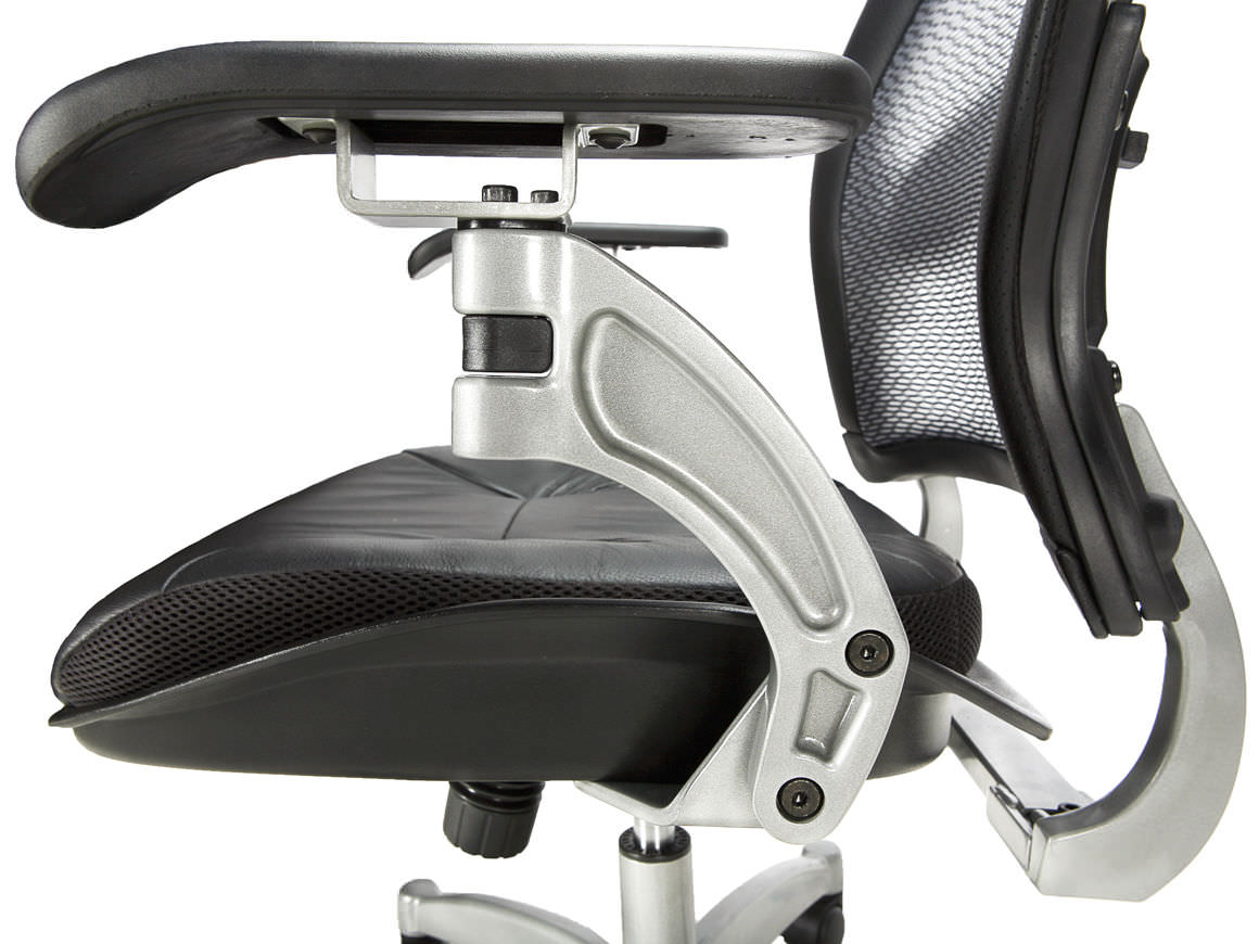 Maille À Bureau Cuir En Fauteuil De Contemporain Hauteur 4AR35jL