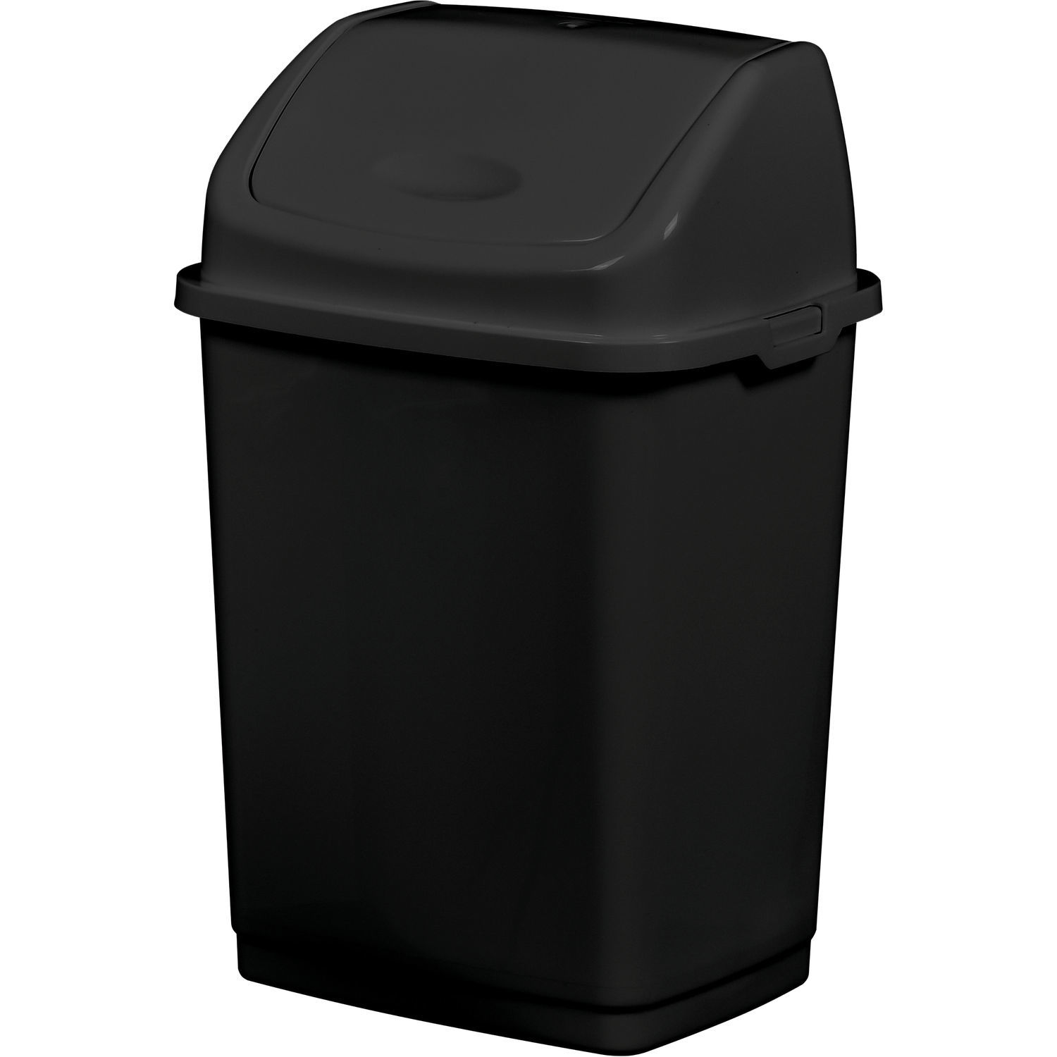 Poubelle Rectangulaire à couvercle basculant 10 litres