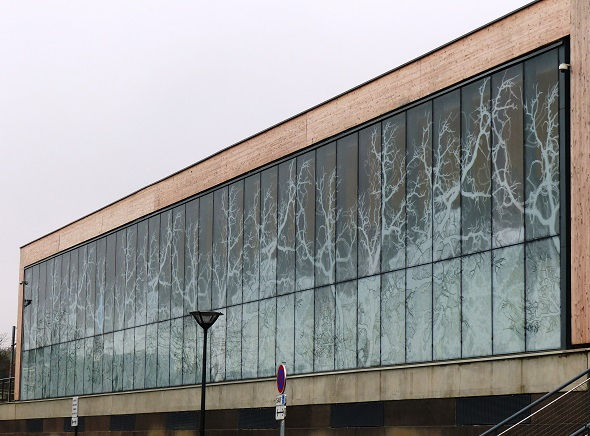 Concept Crystal Panneau Mural Verre Trempé Horizontal BBS04C - Dosseret Cuisine Design Unique
