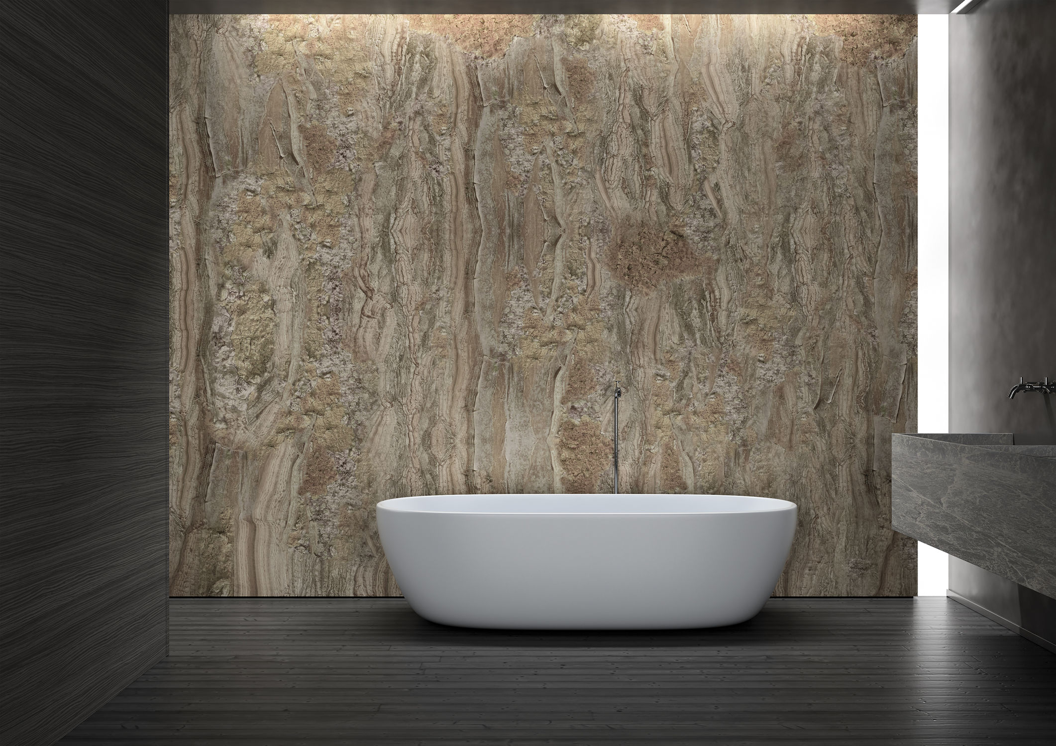 Revêtement mural en vinyle CRICKET Glamora résidentiel / pour le tertiaire / texturé