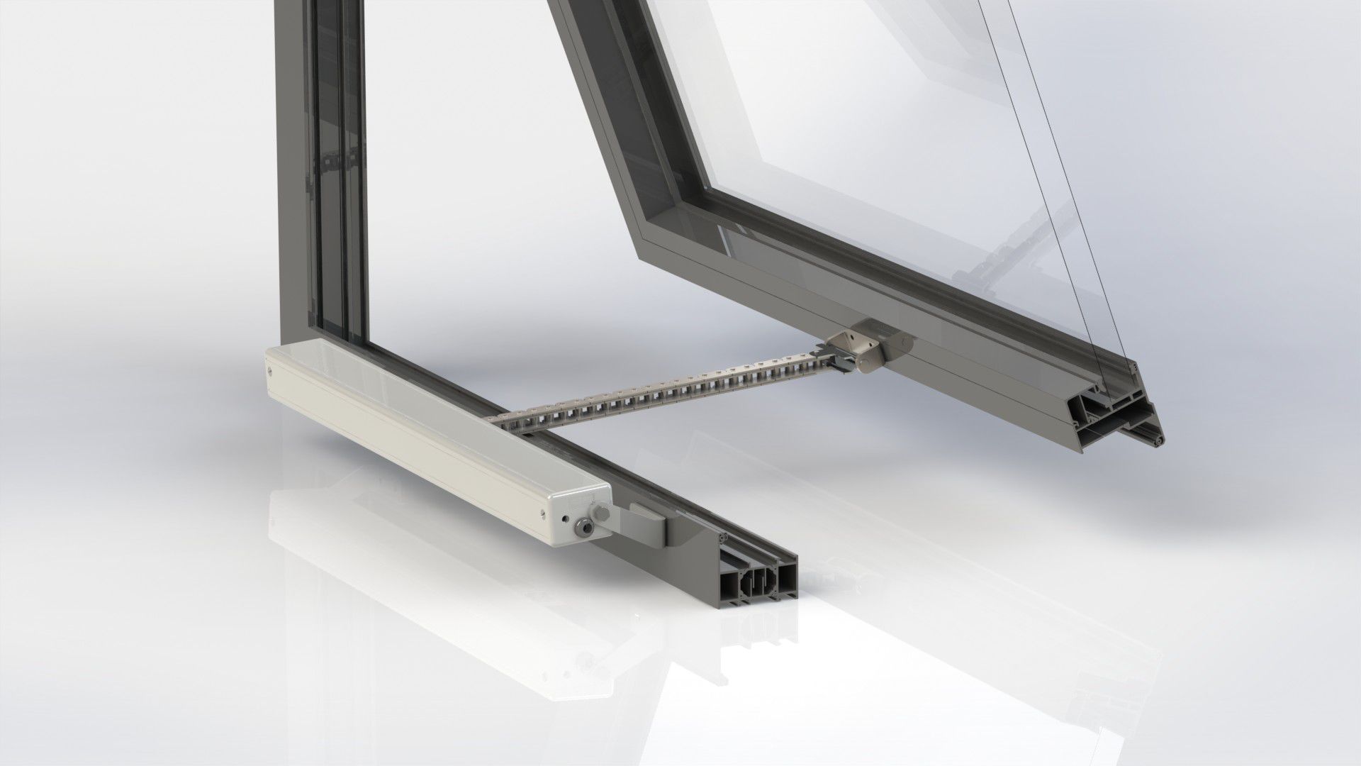 PALMAT Boitier Motoriser à Chaine Pour Fenêtre, Moteur électrique