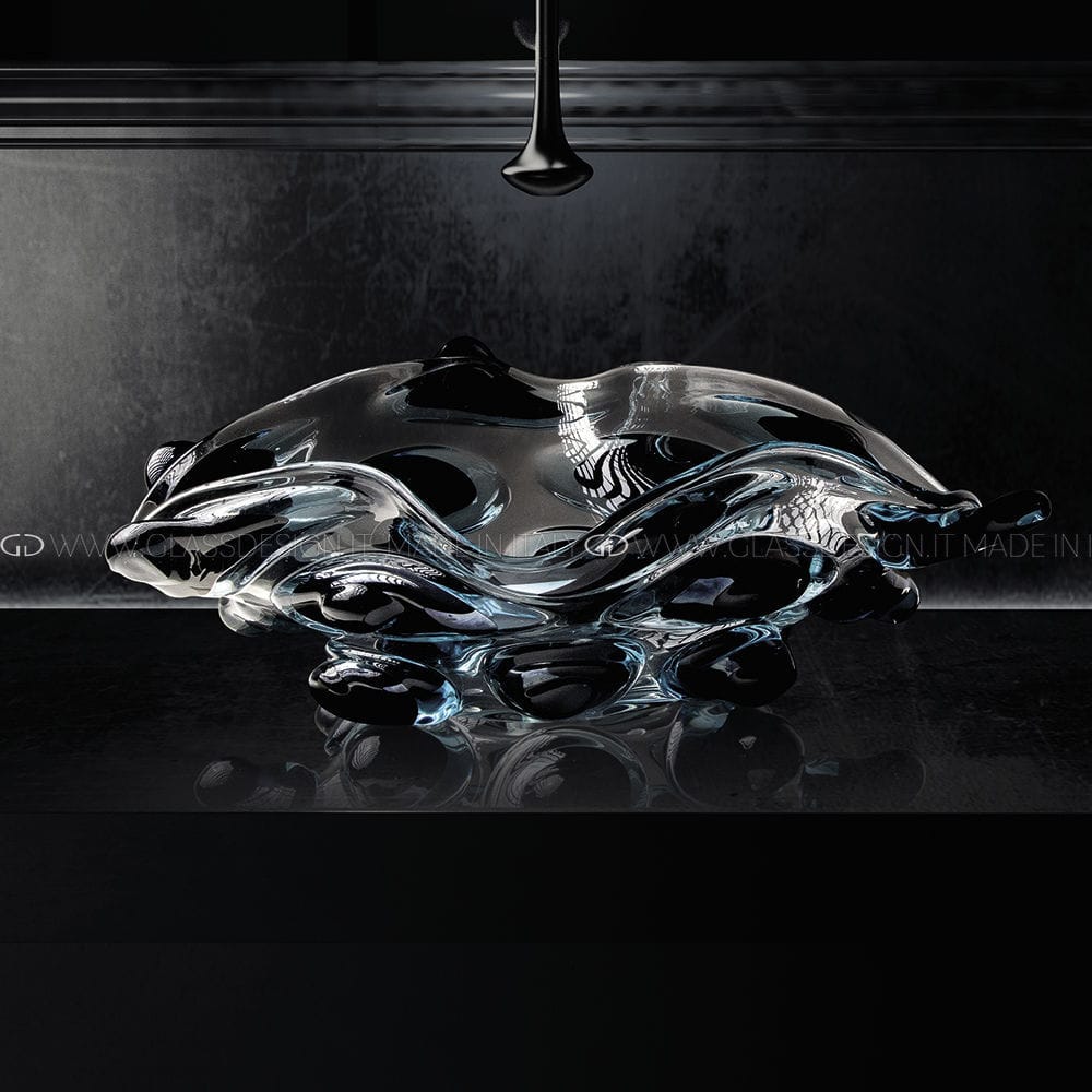 Vasque à poser Arte Murano Quattro GLASS DESIGN Srl en verre de