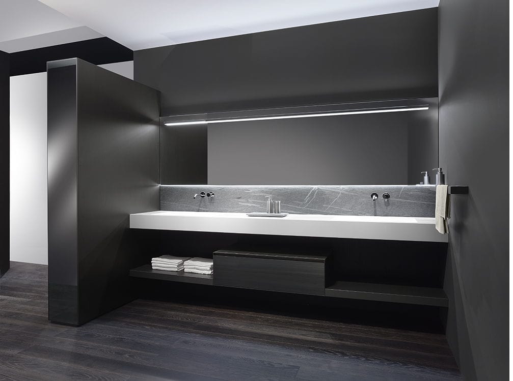 meuble suspendu double vasque