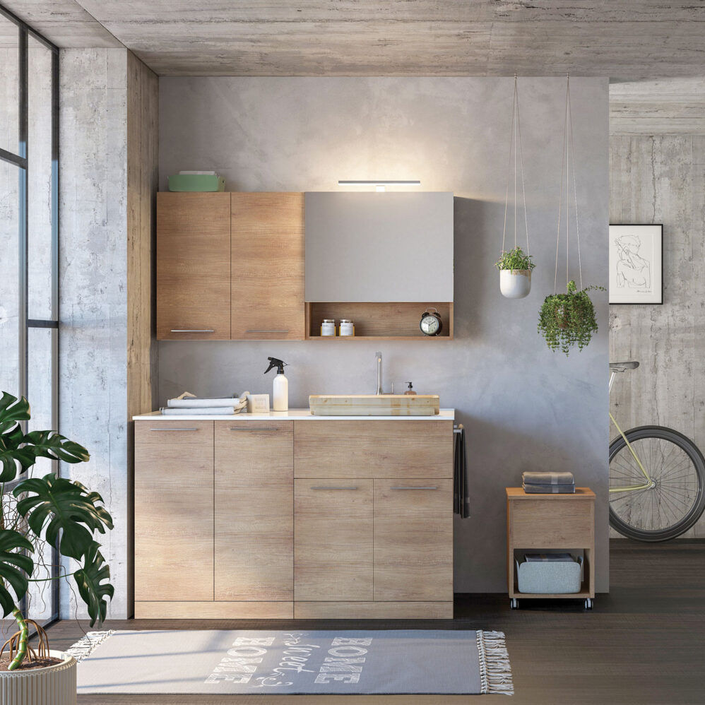 Meuble de rangement pour buanderie LAUNDRY 01 LEGNOBAGNO