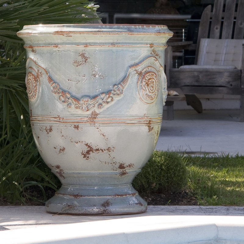 Pot de jardin de terre cuite - ANDUZE : TRADITION - POTERIE LE CHÊNE