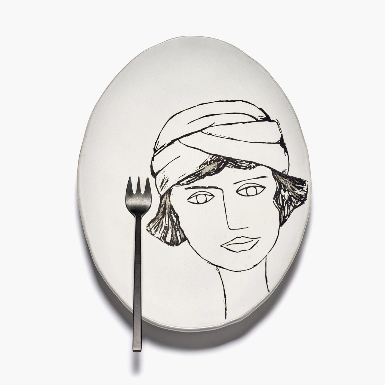 Assiette En Céramique Motif Lapin, Plats Pour Desserts, Plateau De Service, Joli Présentoir à