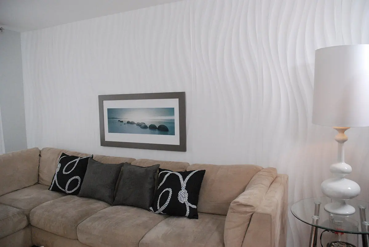Panneau Mural 3D FLOWS - WallArt : Panneau Mural 3d , Mur 3D & Mur effet Bois - Wall Decor