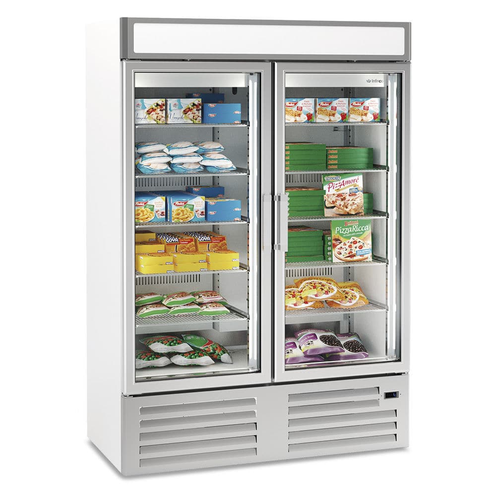 Congélateur professionnel - NEC1002FV - INFRICO, S.L. - armoire / vitré