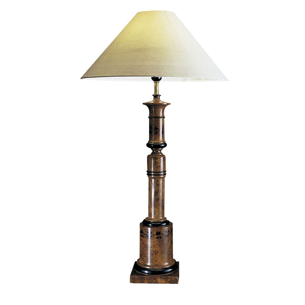 Pied De Lampe En Bois Espagnol Vintage, Marque Acanto Fanal, Occasion