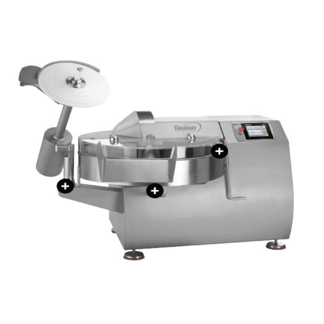 FLISSA Cutter Professionnel En Titane - Corps Monobloc CNC, Léger Avec Manche Aluminium + 10 Lames SK2M, Idéal Cuir, PVC, Papier Et Bricolage
