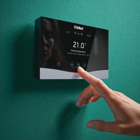 Régulateur/programmateur Vaillant VRC-CMBBW – Horloge Numérique – Blanc – Occasion