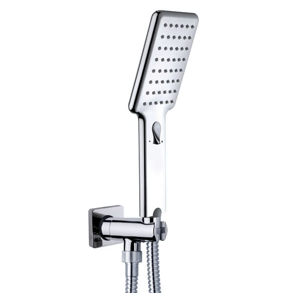 Set de douche encastrable au mur CB4007 BOSSINI contemporain / avec douche à main / pluie