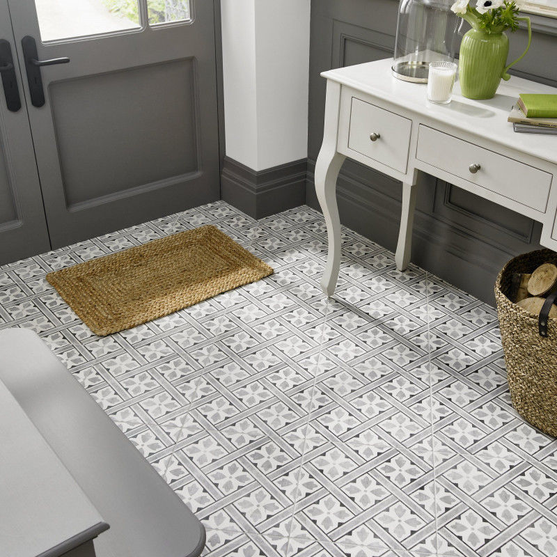 Carrelage d'intérieur THE HERITAGE COLLECTION MR JONES CHARCOAL