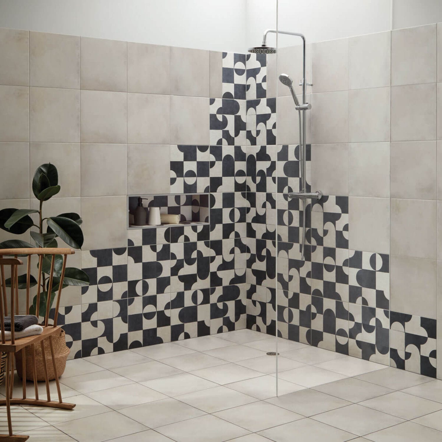 Carrelage d'intérieur COLOUR BLOCKS INDIGO BLOCKS British Ceramic